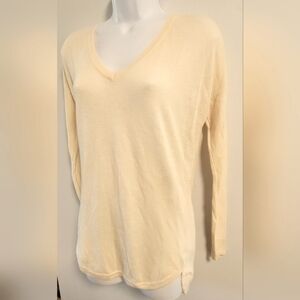 Waffle Knit Lightweight Oversized Sweater Massimo Cream S Everyday PJs Sleepwear